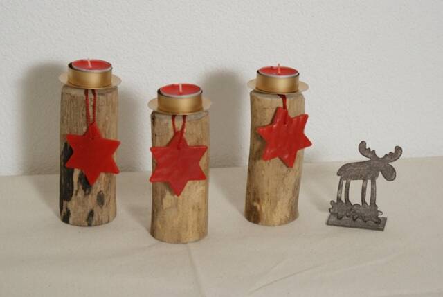 Tredelade Driftwood - Tealight Holder - image 1