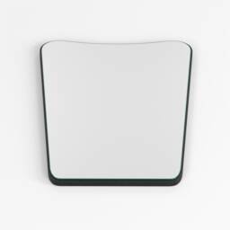 Italian Style Asymmetrical Wall Mirror, Modern Home Decor - thumbnail 4