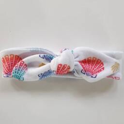 Seashells Swaddle Blanket & Newborn Hat. Leggings. Girl Coming Home Set. Photo Prop. Baby Shower Gift - thumbnail 4