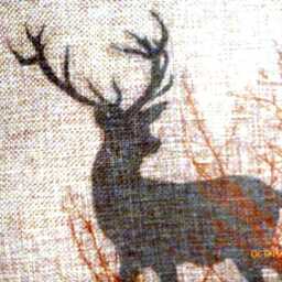 Deer Pillow, Animal Print Pillow, Gift For The Hunter - thumbnail 2