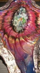 One Of A Kind Original Geode Art By The Joseph Mcgowan Studio - thumbnail 1