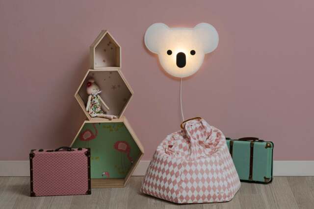 Children Wall Lamp. Koala - image 1