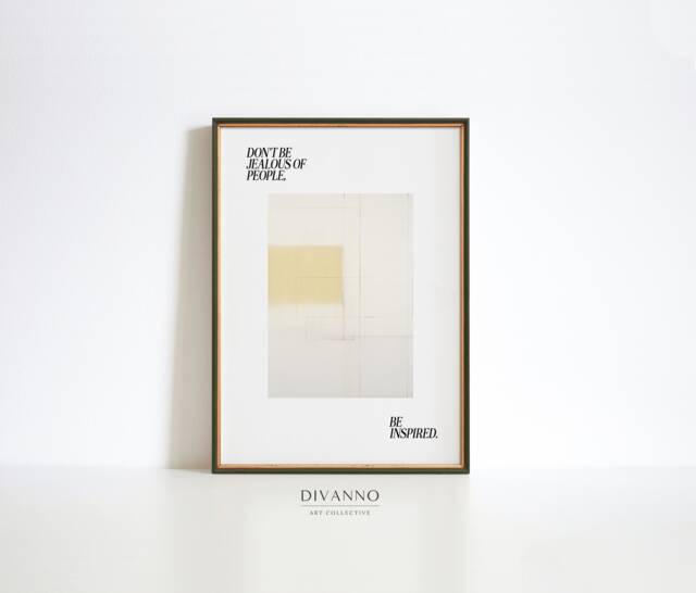 Modern Art Gallery Gicl??e Print, Quote Poster, Digital Printable, Abstract Minimalist Neutral Scandinavian Canvas, Inspirational Wall Decor - image 1
