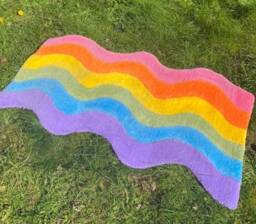 Rainbow Area Rug