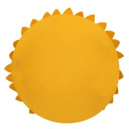 Sunflower Pillow, Flower Shaped Round 3D Handmade Accent Decorative Throw Pillows For Home Decor, Couch, Bedroom & Living Room - thumbnail 3