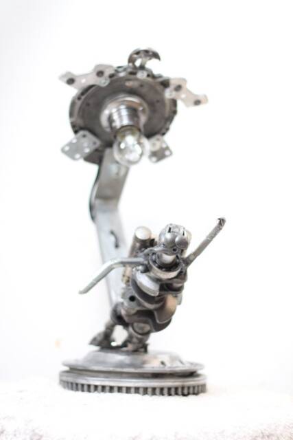 "Industrial Lamp ""The Diver & The Turtle" - image 1