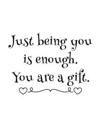 Inspirational Quotes, Poster, Digital Download Printable Art Encouraging, Positive Message Wall Art, Mental Health, Wellness Quotes - thumbnail 1