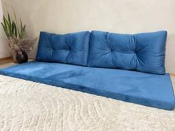 Velvet Foam Layer Floor Cushion Insert