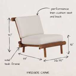 Fireside Lounge Chair - Indoor/Outdoor - thumbnail 3