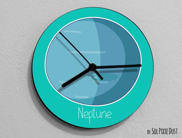 Neptune - Planet Wall Clock - image 1