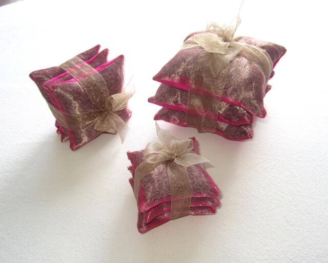 Lavender Sachet Gift Set in Silk Size Small - image 1