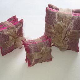 Lavender Sachet Gift Set in Silk Size Small - thumbnail 3