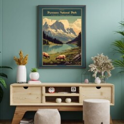 France, Pyrenees National Park 4 - Poster Wall Art Home Decor - thumbnail 3