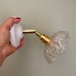 Vintage Wall Light With Cut Glass Shade - Tableware Collection - thumbnail 2