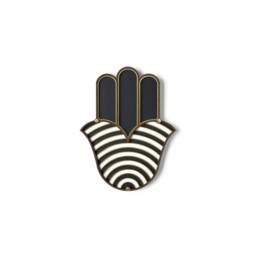 Fatima Hand Wall Hanging, Lucky Charm, Hamsa Decor, Modern Kabbalah Hanging, Wood Art, Free Shipping - thumbnail 1