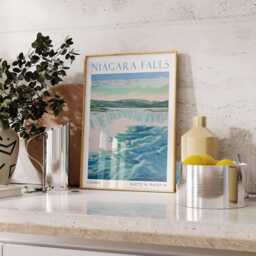 Niagara Falls Travel Print, Poster, Canada Art, Poster - thumbnail 2