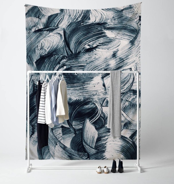 Brush Stains - Wall Tapestry Tapestry Hangings Wanderlust Bohemian Home Decor Dorm T#49 - image 1