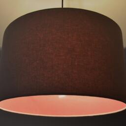 "Lampshade ""Old Pink-stone Grey" - thumbnail 2