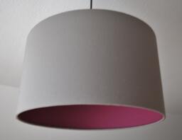 "Lampshade ""Old Pink-stone Grey" - thumbnail 1