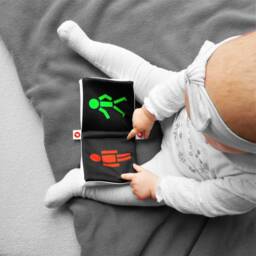 Contrast Cloth Book Infant Soft Book, Sensory Toy - thumbnail 2