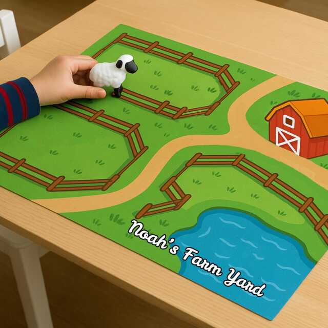 Personalised Kids Play Mat - image 1
