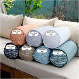 Patterned Outdoor Pillow Cover Water Repellent Patio Decor - thumbnail 2