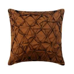 "Taffeta Brown Pillow 16""x16" - thumbnail 1