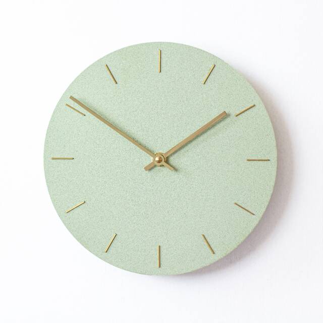 Clock, Light Green, Various Sizes - image 1