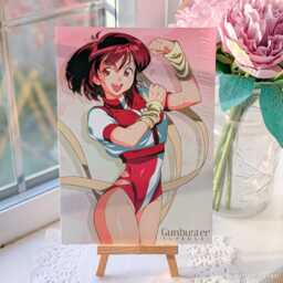 Gunbuster A4/A5 Art Print Poster, Stickers, Noriko Takaya, 80S Anime Girl Nostalgia Retro, Aim For The Top - thumbnail 2