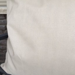 striped Outdoor Pillow Cover 24x24 Woven Accent - thumbnail 4