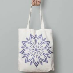 Large Flower Mandala Stencil Reusable Diy Wall Art - thumbnail 4