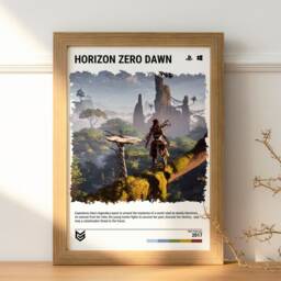 Horizon Z D - 2017 Game Poster Wall Art Print - Gaming Gift -A5-A4-A3-A2-A1 Unframed Canvas For Frame Or Hanger - thumbnail 2