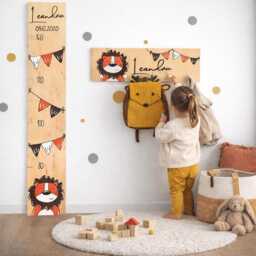 Children's Height Chart, Wooden Charts, Individual Gifts, Personalized Charts - thumbnail 2