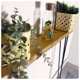 Light Oak Console Table - thumbnail 3