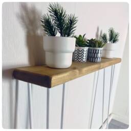 Light Oak Console Table