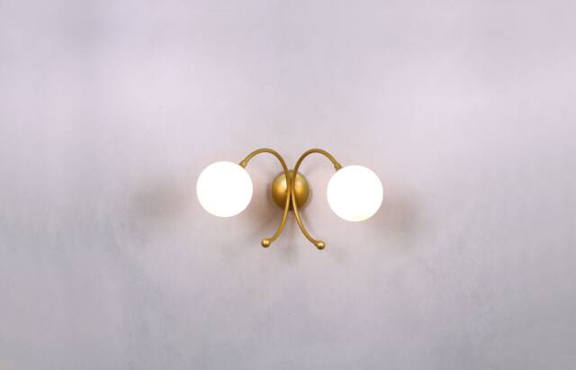 Wall Lighting - Brass Gold Lamp Vanity Light Fixture, Sconce - image 1