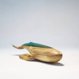 Duo Whale Sculpture - 5 - thumbnail 2