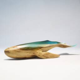 Duo Whale Sculpture - 5 - thumbnail 3