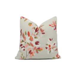 Romo - Elsi Pomello Modern Painterly Floral Foliage Cushion Cover Handmade Throw Pillow Designer Home D??cor - thumbnail 1