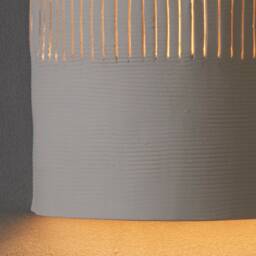 White Wall Sconce. Ceramic Sconce. Bedroom Wall Light. Sconce Fixture For Living Room - thumbnail 2