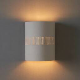 White Wall Sconce. Ceramic Sconce. Bedroom Wall Light. Sconce Fixture For Living Room - thumbnail 1