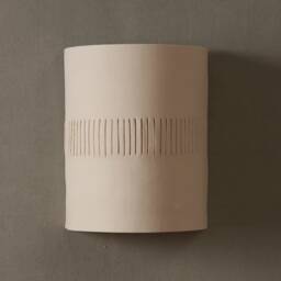 White Wall Sconce. Ceramic Sconce. Bedroom Wall Light. Sconce Fixture For Living Room - thumbnail 3