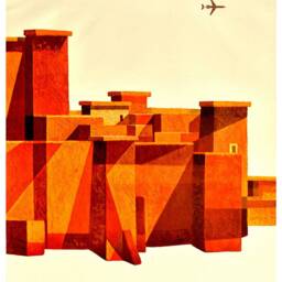 Reprint Of A Vintage Travel Poster To Morocco - thumbnail 3
