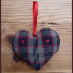 Large Hearts - Set Of 4 Together As Christmas Decoration - thumbnail 2