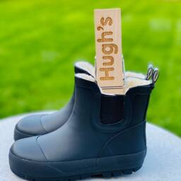 Personalised Children's Welly Pegs - Jumbo 15cm Handmade Natural Wooden Garden Boot Clips For Wellies, Shoes & Outdoor Play - thumbnail 2