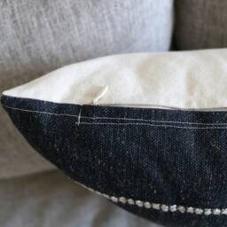 26 - Gray Stripe Pillow Cover 19 - thumbnail 2