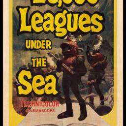 20, 000 Leagues Under The Sea Wood Wall Art Poster. Decor Movie Posters Gifts For Jules Verne Fans. Large Canvas Film Poster - thumbnail 2