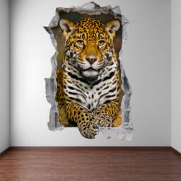 Jaguar Animal Wall Decal Sticker Mural Poster Print Art Home Office Decor - thumbnail 3
