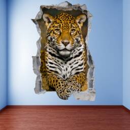 Jaguar Animal Wall Decal Sticker Mural Poster Print Art Home Office Decor - thumbnail 2