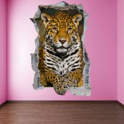 Jaguar Animal Wall Decal Sticker Mural Poster Print Art Home Office Decor - thumbnail 1